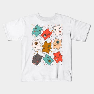 Cute Monsters Kids T-Shirt